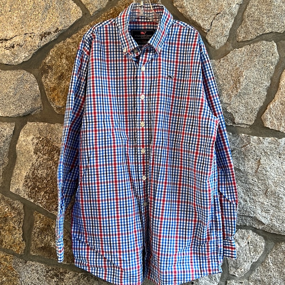 Vineyard Vines Button Down Whale Shirt